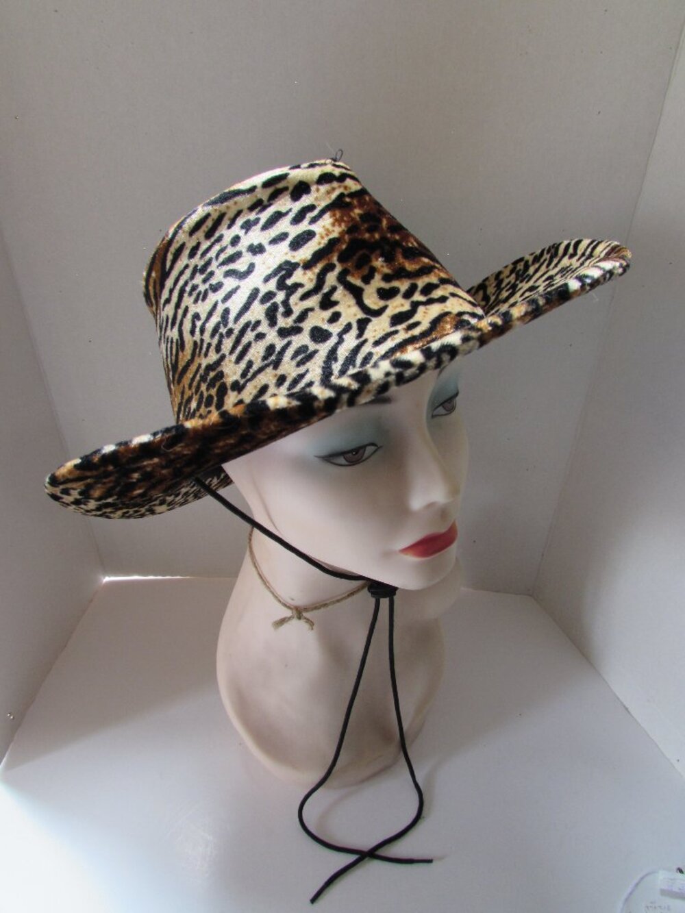 Animal Print Safari Hat Unisex Style Size Large